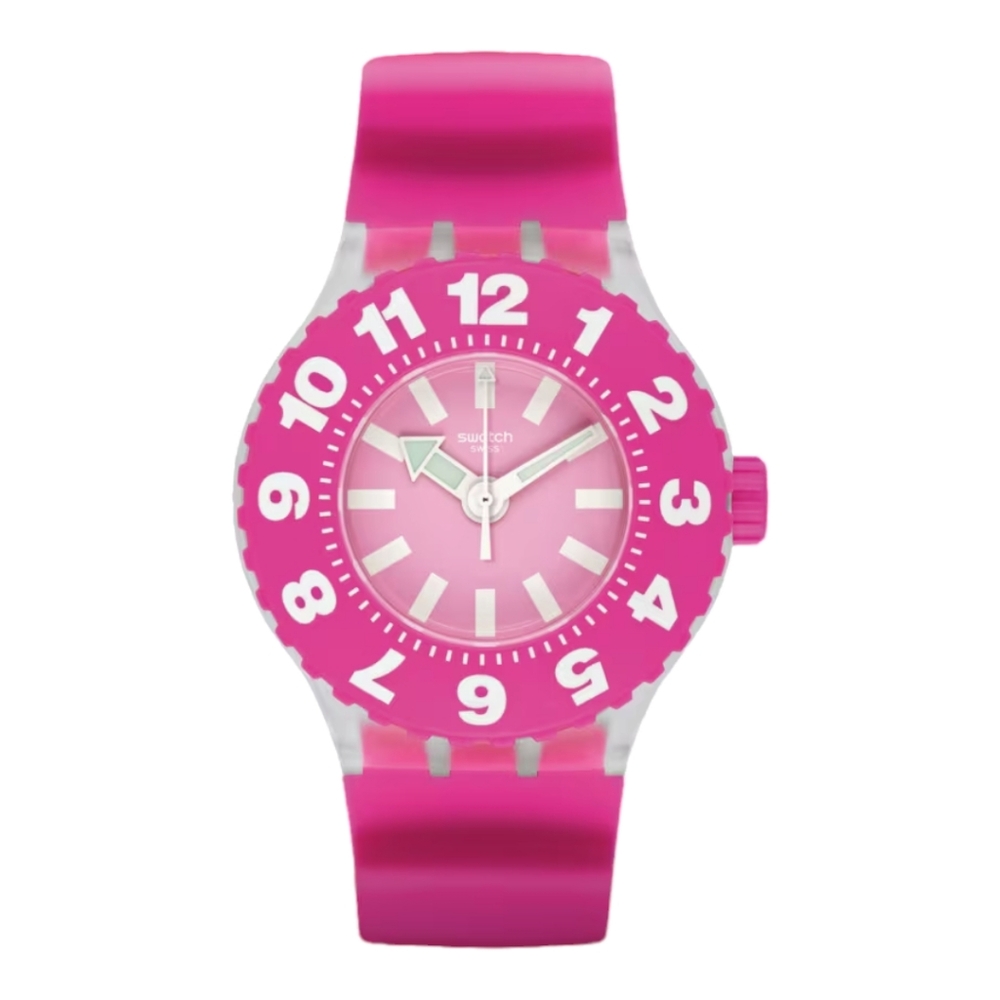 SWATCH Scuba Libre DIE ROSE - Brand New Watch SUUK113
